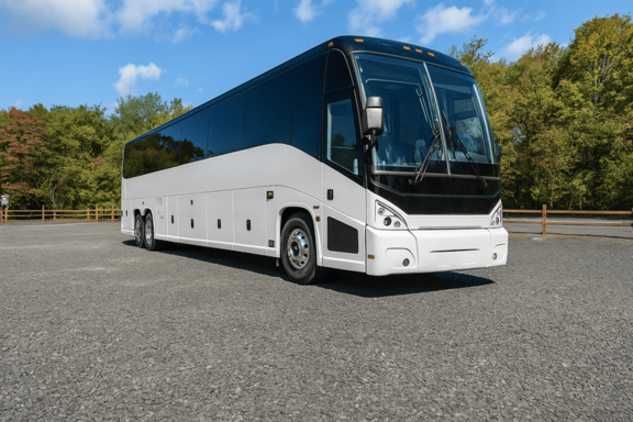 Richmond Shuttle Bus Rentals 56 Passenger Shuttle Bus