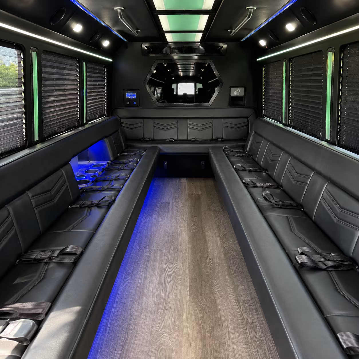 hit every photo stop in your richmond party bus before the dance